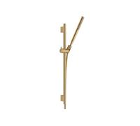 Ensemble barre de douche Unica S Puro + Flexible + Pommeau de douche Pulsify S Bronze Brossé