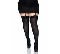 Ensemble Bas Montant Et Mini-jupe femme Leg Avenue Noir Plus