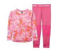 Ensemble baselayer HELLY HANSEN K GRAPHIC LIFA MERINO SET (DRAGON FRUIT) enfant 86 (1 US)