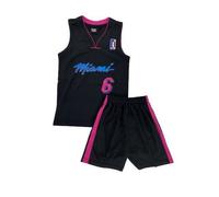 Ensemble basket junior - SPORT ZONE - MIAMI - Noir - 6 ans - Débardeur & short 14 ans