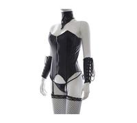 Ensemble BDSM Corset collier et manchettes