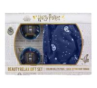Paladone Coffret beauté Harry Potter – Turban à séchage rapide, coussinets gel yeux rafraîchissants