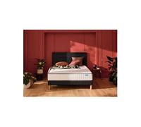 Ensemble Beauty Bed - 560 Ressorts ensachés + Sommier Confort Medium 200x200 - Double Sommier
