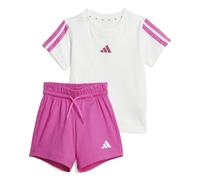 Adidas Essentials Tee Set Blanc,Rose 12-24 Months Enfants