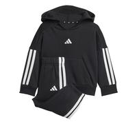 Adidas Jogger à capuche ESSENTIALS bébé unisexe Noir/Blanc 9-12 mois