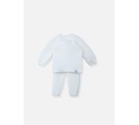 Ensemble bébé brassière + pantalon blanc 0/1M(50/54)