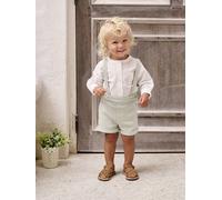 Ensemble bébé chemise et short cérémonie vert sauge 18M(81CM)