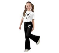 Ensemble Bébé Fille 2 Pièces Été Manches Courtes Volants Top Et Short Tutu Dentelle Imprimés Paques Confortable Et Mignon pour Nouveaux Nés Et Vacances Estivales