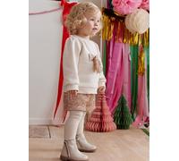 Ensemble bébé fille noël sweat short à sequins or 12M(74CM)