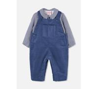 Ensemble Bébé Garçon Salopette Et Chemise Vichy Bleu 6M(67CM)