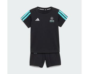 ENSEMBLE BÉBÉ MANCHES COURTES MERCEDES - AMG PETRONAS FORMULA1 TEAM DNA Black / Semi Mint Rush 2-3A