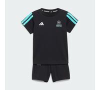 ENSEMBLE BÉBÉ MANCHES COURTES MERCEDES - AMG PETRONAS FORMULA1 TEAM DNA Black / Semi Mint Rush 3-4A
