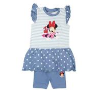 Ensemble bébé Minnie - Disney - DIS MF 51 12 A102 S2-3M - Bleu - Coton 12 mois