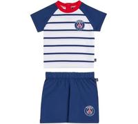Ensemble bébé - PARIS SAINT GERMAIN - T-shirt + short - Coton - Bleu - Mixte 3 mois