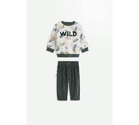 Ensemble Bébé Sweat Et Pantalon En Velours Côtelé Elliott Vert 9M(71CM)