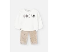 Ensemble bébé sweat-shirt et pantalon en maille beige 9M(71CM)