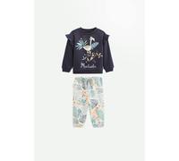 Ensemble bébé sweat-shirt et pantalon en molleton holamuchacha bleu 12M(74CM)