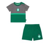 Ensemble bébé T-shirt + Short - AS Saint Etienne - Vert - Manches courtes - Garçon - Football 12 mois