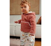 Ensemble bébé veste en sherpa et pantalon en molleton bloom rose 1M(54CM)