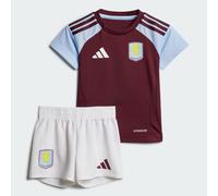 Ensemble bébés Domicile Aston Villa FC 24/25 Enfants Maroon / Glow Blue 3-6M