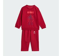 ENSEMBLE BÉBÉS SPIDER-MAN MARVEL ADIDAS Active Maroon / Off White 9-12M