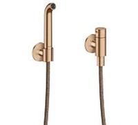 Set de bec verseur hansgrohe AXOR One 48655310 avec clapet anti-retour, or rouge brossé