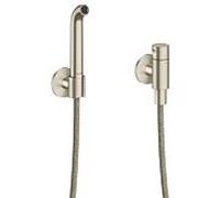 Ensemble bec verseur Hansgrohe AXOR One 48655820 avec clapet anti-retour, nickel brossé
