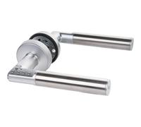 Ensemble béquille double inox CODE-IT - Mul-T-lock - Droite