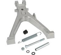 Ensemble: Béquille latérale prolongée, profil en U, avec matériel de fixation - pour Simson S50, S51, S70, S53, S83