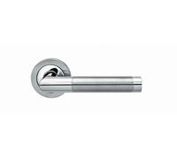 Ensemble béquille sur rosace Bec de cane BE700A Inox poli satiné - BE700A-OS-73