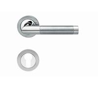 Ensemble béquille sur rosace Clé i BE700A Inox poli satiné - BE700A-PZ0-73