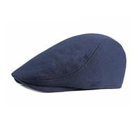 Ensemble béret classique et casquette plate for homme, 2 pièces, couvre-chef d'inspiration vintage, résistant à l'eau, coupe-vent, style gangster rétro, for événements urbains en plein air(Navy_2pcs)
