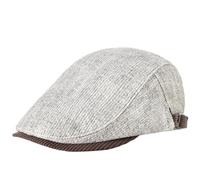 Ensemble béret classique et casquette plate for homme 55-59 cm, couvre-chef d'inspiration vintage, résistant à l'eau, coupe-vent, style gangster rétro, for événements urbains et extérieurs(Style4_Head