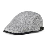 Ensemble béret classique et casquette plate for homme 55-59 cm, couvre-chef d'inspiration vintage, résistant à l'eau, coupe-vent, style gangster rétro, for événements urbains et extérieurs(Style2_Head