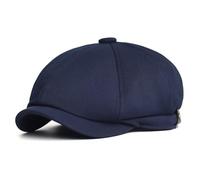Ensemble béret classique et casquette plate for homme 56-59 cm, couvre-chef d'inspiration vintage, résistant à l'eau, coupe-vent, style gangster rétro, for événements urbains en plein air(Dark Grey_56