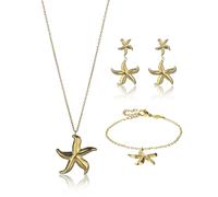 Ensemble bijoux femme Amelia Parker Marela (x3) DorÃ© 45/6 cm