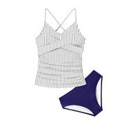 Ensemble Bikini pour Filles Bustier Volants Culotte Bikini Tankini Enfants Maillots Bain Deux Pièces Imprimé Floral D'été Plage Surf Maillots Bain 8-16 Ans