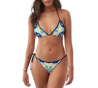 Ensemble bikini sexy triangle deux pièces pour femme (mandala, damassé, fleur, ethnique, floral), Mandala Damas Fleur Ethnique Floral, XXL