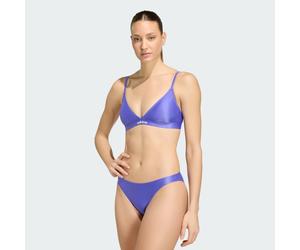 Ensemble bikini triangle à bretelles 2 sens Solar Purple / White 34