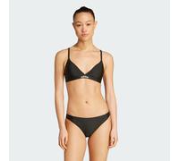Ensemble bikini triangle bretelles ajustables dans les deux sens Black / White 38