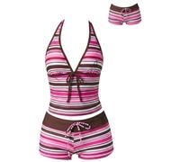 Ensemble bikini vintage 2 pièces Y2K Coquette Cutecore Grunge Polka, 19, M