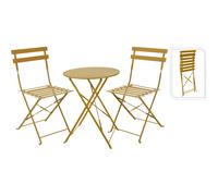 Ensemble Bistro 3 Pièces - Jaune Moutarde