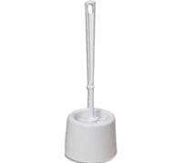 Ensemble blanc balayette w.c avec socle PE52