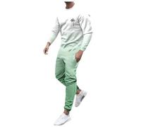 Ensemble Blanc Cassé Homme Survêtement Beige Plage Loups Jean Smoking Détente Un Debardeur Cyclisme Football Laine Elegant Belle Chino Couleurs Patte Loisirs Assortis