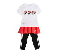Ensemble Blanc/Rose Fille Adidas Disney Mickey et ses amis 3-6 mois