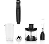 Ensemble blender 3 en 1 CONTINENTAL EDISON EDISON CEHB01, 400W, Bol à mesurer 550ml, Bol à hacher 600 ml.2 vitesses, Multifonctionnel, Noir