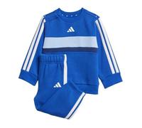 Adidas Ensemble molleton ras-du-cou Tiro Essentials 3 bandes Bleu Royal/Blanc/Bleu foncé 0-3M