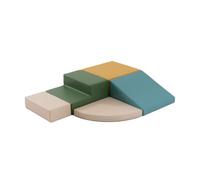 Ensemble blocs couleur vert jaune
