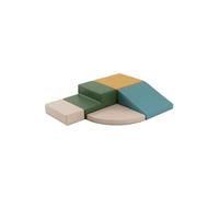 Ensemble blocs couleur vert jaune