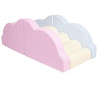 Ensemble blocs de mousse Nuage - Rose, bleu, jaune (pastel) - Dès 1 an